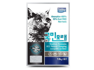 고양이모래 국민 모래 오리지날 7.5kg 무향