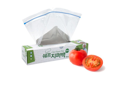 쉐프 지퍼백 특대형 20매 (10개)묶음