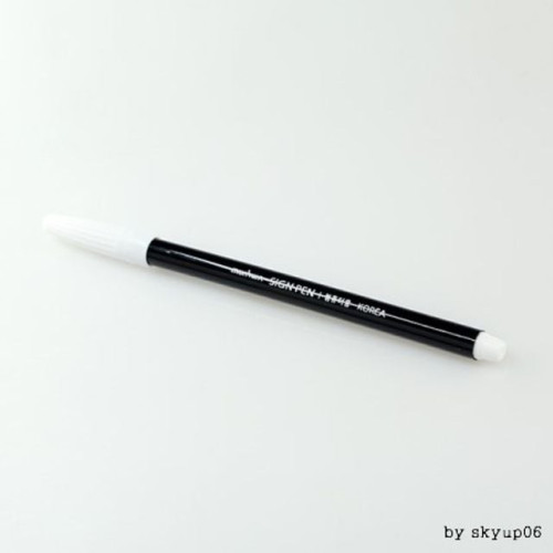 문화 컴퓨터용 OMR 체크용 사인펜(0.5mm) 12자루 묶음