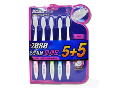 2080 오리지날칫솔 5plus5 미세모