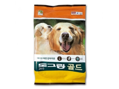소형 애완견 애견 사료 절약형 2kg 강아지밥 개밥