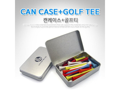 골프 골프티 캔캐이스1개 나무티15개 기념품 답례품