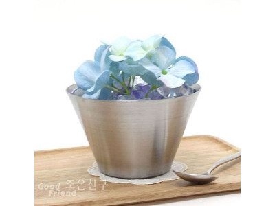 스텐레스 샤브용기 대-빙수볼 700ml 빙수볼