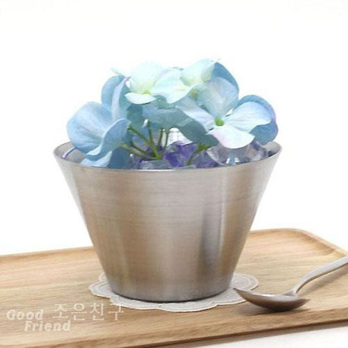 스텐레스 샤브용기 대-빙수볼 700ml 빙수볼