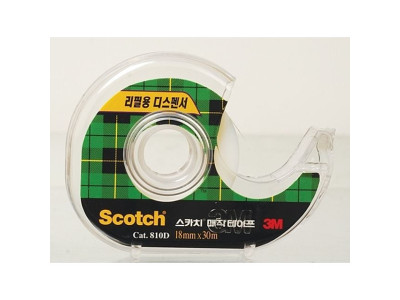 3M 스카치 매직테이프 122A-810D 18mmx30M