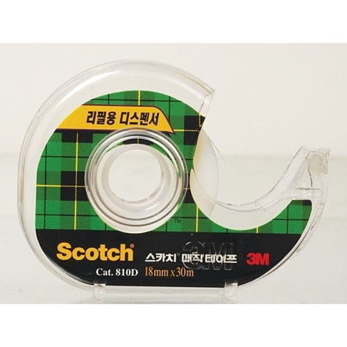 3M 스카치 매직테이프 122A-810D 18mmx30M