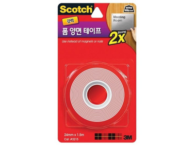 3M 스카치 강력폼 양면테이프 3215