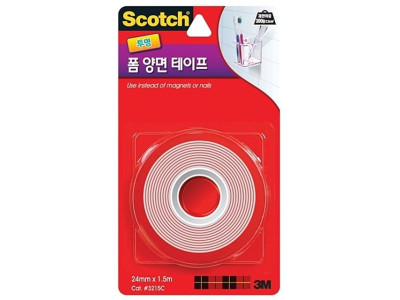 3M 스카치 강력투명 폼양면 테이프 3215C