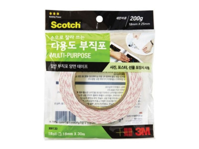 3M 스카치 2473 강력 양면테이프 18mmx30m