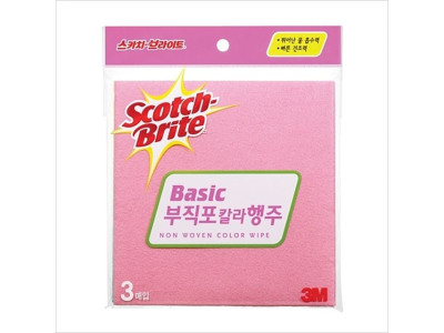 3M 부직포 칼라행주(3매)
