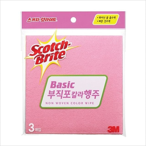 3M 부직포 칼라행주(3매)