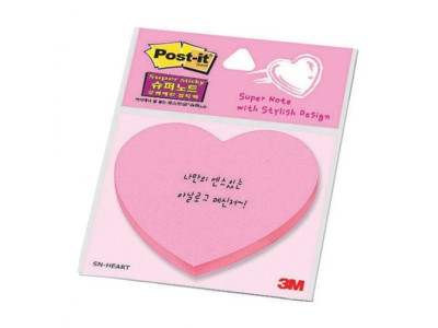 3M 모양 포스트 SN-HEART(하트)