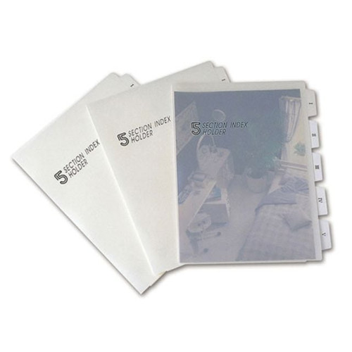 아톰 PP 인덱스홀더 A4 5분류 IF102 2개