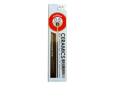 문화 세라믹 샤프심 0.5mm B 12개 MO