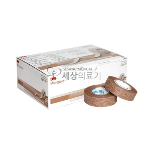 3M 의료용 마이크로포어 살색종이반창고 1533-0(24ea)