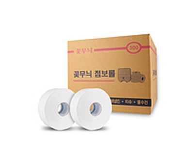 꽃무늬 2겹 점보롤 화장지 티슈 휴지 롤휴지 1BOX 16