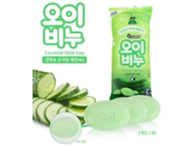 세안비누 세수비누 미용비누 오이비누 비누 1봉3개입