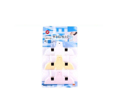 봉지집게 3p 비닐봉지집게 밀봉기 봉지밀봉 봉지 밀봉