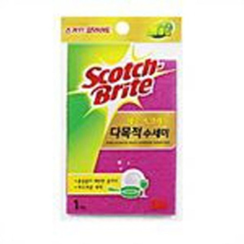 주방 그릇 식기 설거지 제로스크래치 다목적 수세미