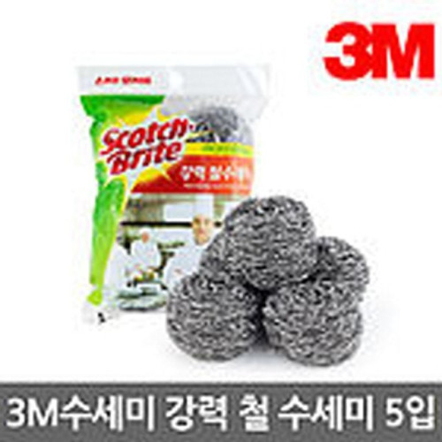 스카치브라이트 철 수세미 주방 설거지 청소 주방용품