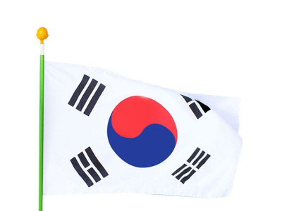 60x90cm 회전 태극기 바람에 엉키지 않는 국산태국기