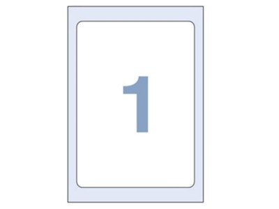 세모네모 라벨지 1칸 C-3001 100매