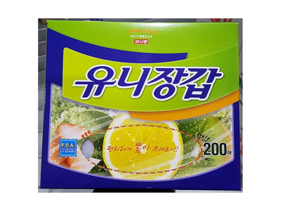 위생장갑(유니 200매) 일회용비닐장갑