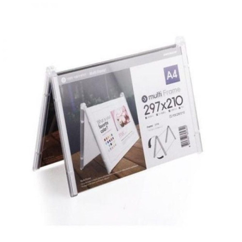 아트사인 멀티프레임 양면 가로 투명 A4 FDC297210
