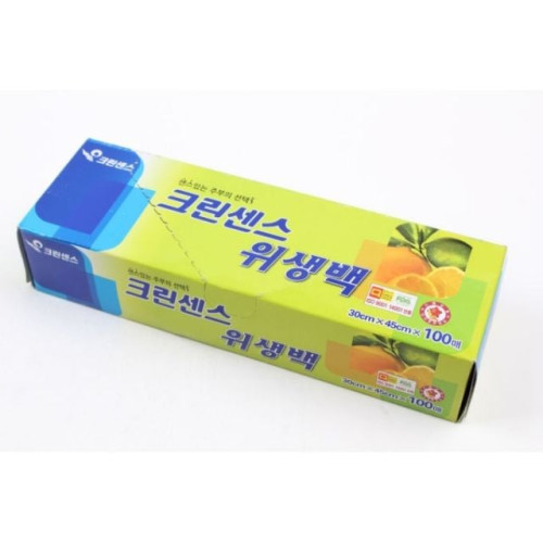 크린센스 위생백 30X45 100매 비닐백 일회용백 주방
