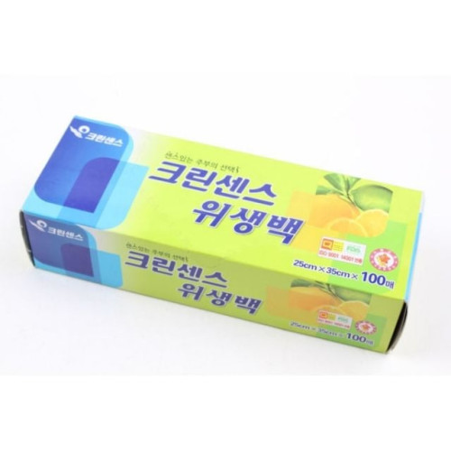 크린센스 위생백 25X35 일회용비닐 크린센스비닐 잡화