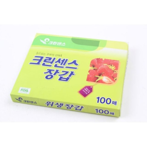 크린센스 위생장갑 100매 비닐장갑 일회용위생용품