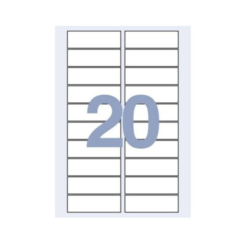 세모네모 라벨지 100매 C 3050 20칸 8428