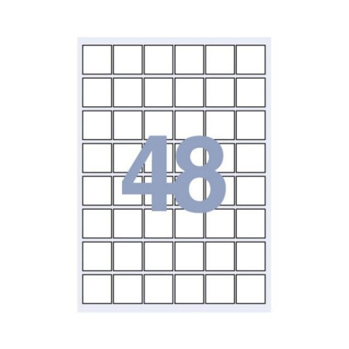 세모네모 라벨지 100매 C 3036 48칸 3333