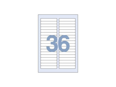 세모네모 라벨지 100매 C 3030 36칸 9514
