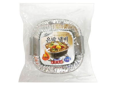 일회용 은박냄비(10P) 라면용기 은박 뽀그리 알미늄