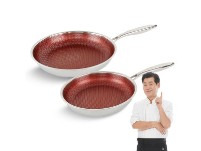 이연복 클래딘통3중 IH 24cm 프라이팬+28cm프라이팬