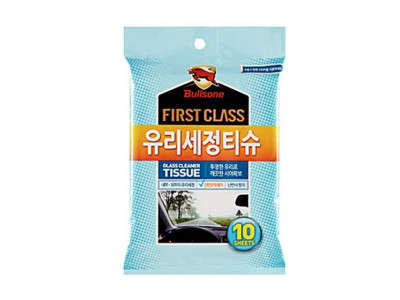 불스윈 유막제거 차량 유리세정티슈 10매