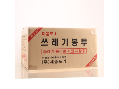 낙엽마대재활용봉투 투명 150리터