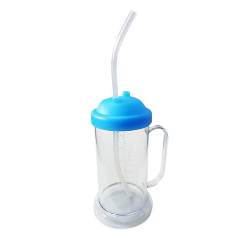 병원 빨대컵 400ml 1P 환자 입원 요양원 물컵 물병