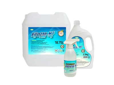 테이블싹2.5L1개 다목적크리너 살균99.9% 탈취 기름때