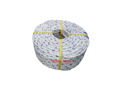 PP 안전로프 빨래줄 밧줄 등산 8mm x 150m 4.7kg