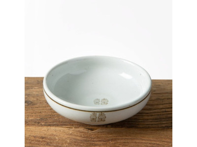 이천도자기 희고백자 원찬기 3호 12.5cm 그릇 식기