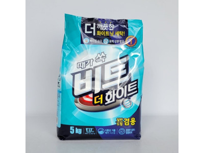 라이온 비트 더화이트 5kg 리필형 파우치 (겸용)