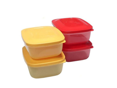 타파웨어 밀폐용기 반찬통 정리용기 보관통 500ml 4P