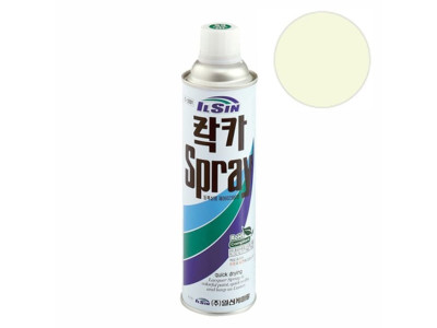일신 락카 스프레이 미색 420ml