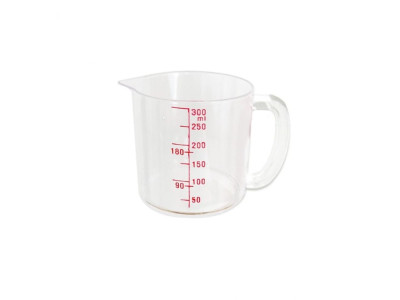 계량컵 300ml 플라스틱계량컵 눈금컵 핸들비커