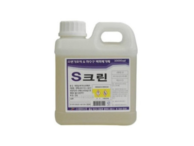 S크린 화장실 소변기 요석 백화 청소 세척제 제거 1kg
