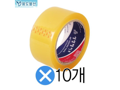 사계절/겨울용국내산 세영박스테이프 투명 50m 10롤