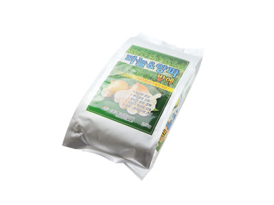 마늘양파밭에 비료 마늘양파 전용비료 2.2kg 텃밭비료