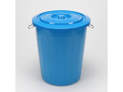 청소도구 만능용기 청통 75L 뚜껑 통